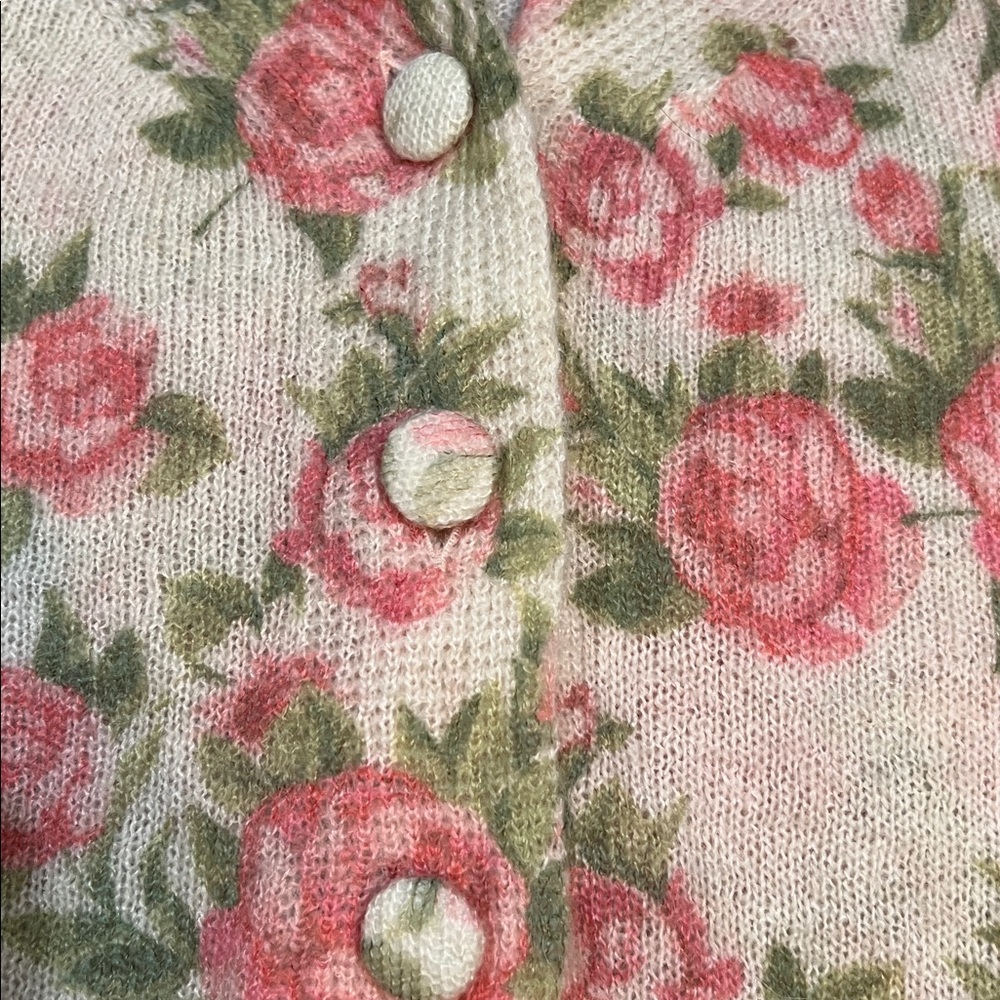 Rouje Floral Sue Cardigan size 34 - Picture 4 of 7